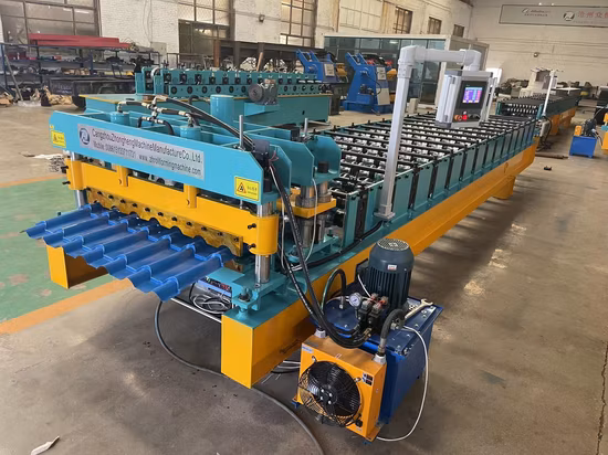 Глазурованная плитка Metcoppo Steptiles Стеновая панель Пресс-ступень Металлический кровельный лист Ступень крыши Римская длинная черепица Q Профилегибочная машина для производства рулонной плитки